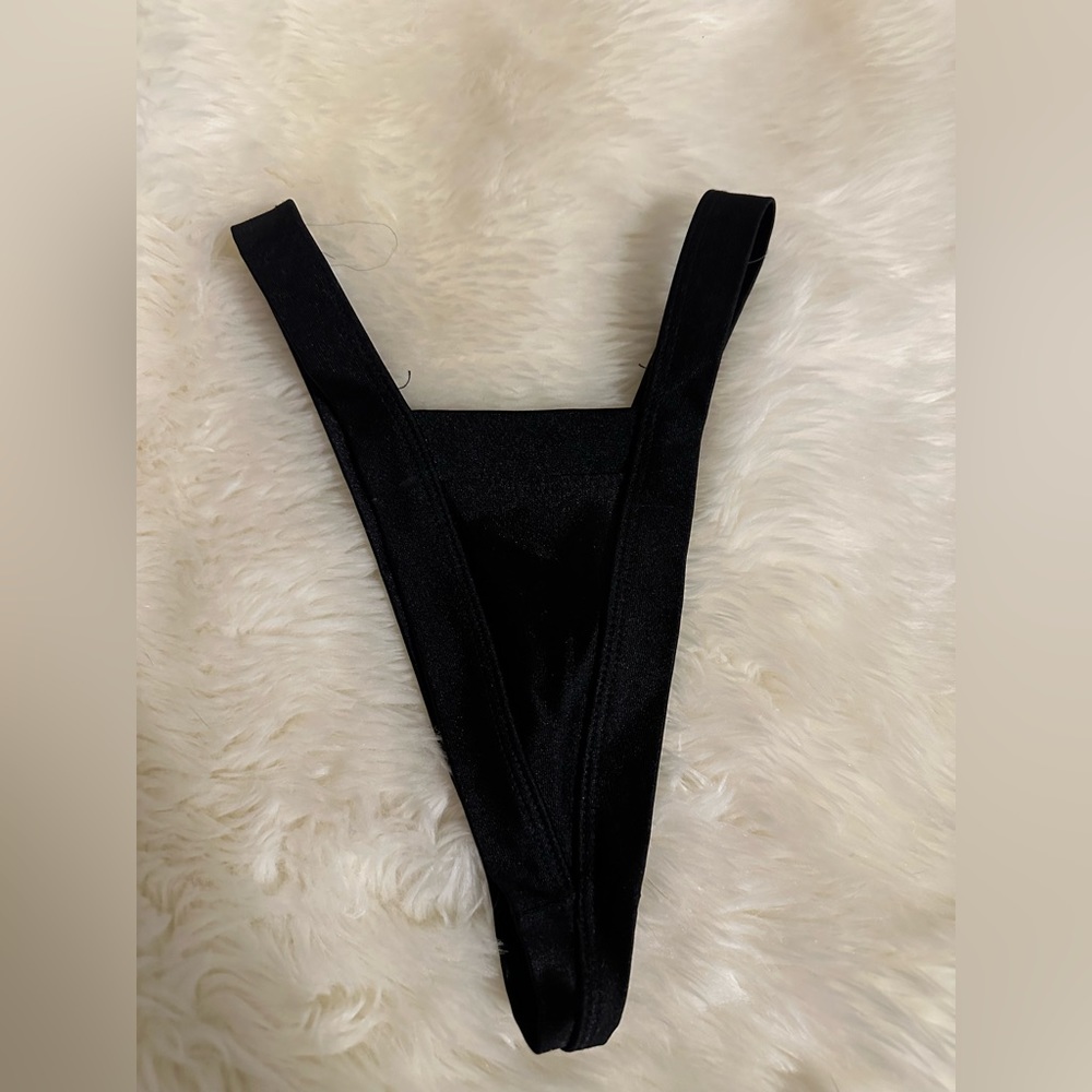 New Satin V Thong